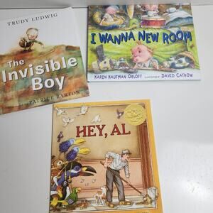 Children's Everyday Stories Lot of 3 Paperback & Hardcover Books